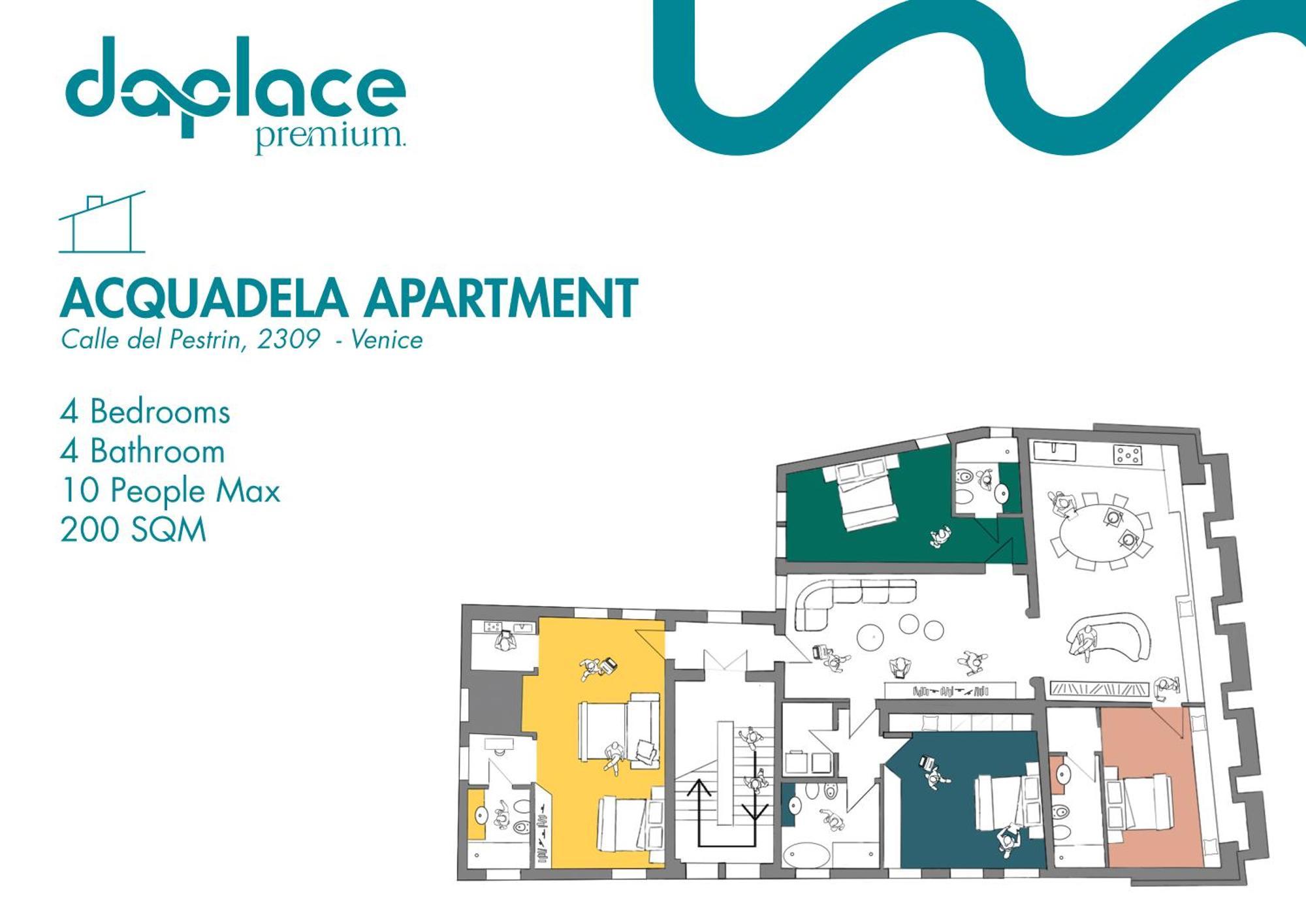 Daplace - Acquadela Apartment Venedig Eksteriør billede